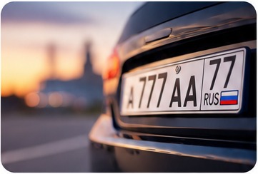 Автомобиль с государственным регистрационным знаком